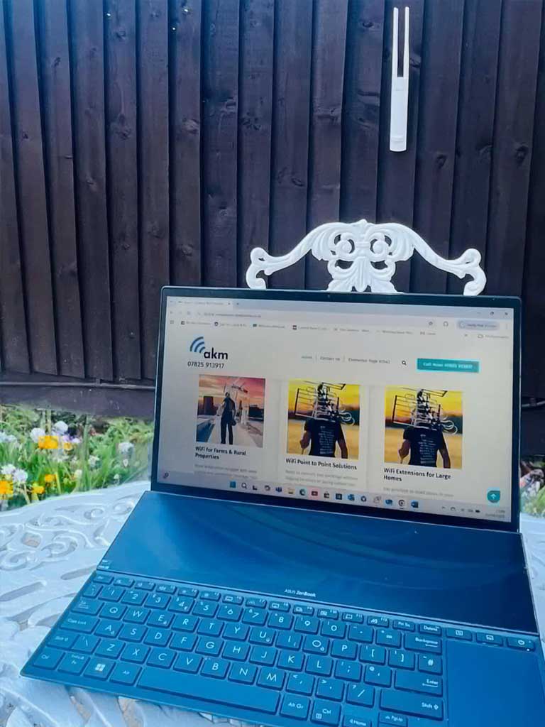 Outdoor WiFi for Gardens & Patios in Carterton 